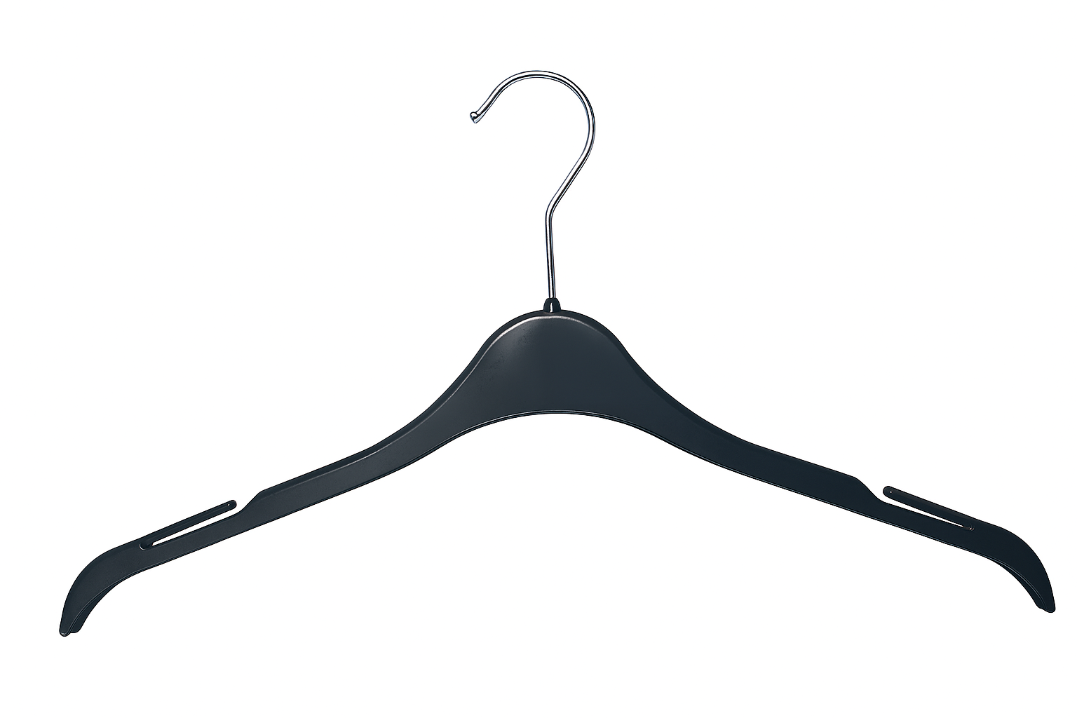 SHN-43 - T-shirt hanger U-profile with anti-slip + notch