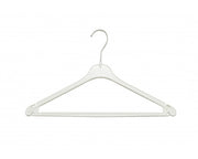 K-43W - Dry cleaning hanger white